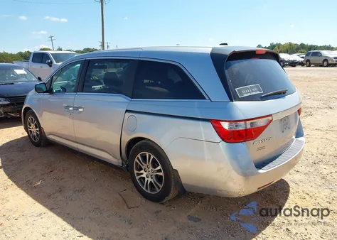 2013 Honda Odyssey Ex-L из США, поврежденный, VIN 5FNRL5H68DB079770